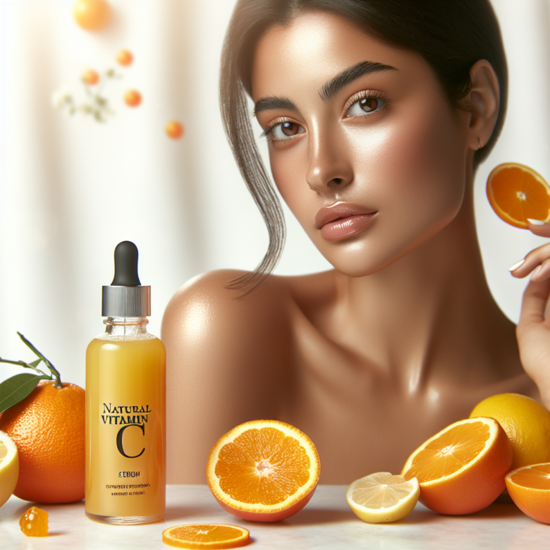 Sérum de Vitamina C Natural para Clareamento e Vitalidade da Pele