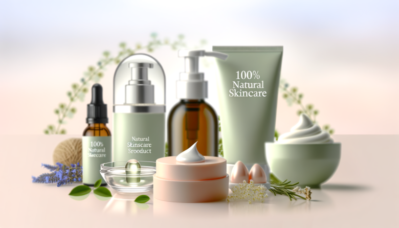 Produtos de Skincare 100% Naturais para Pele Sensível