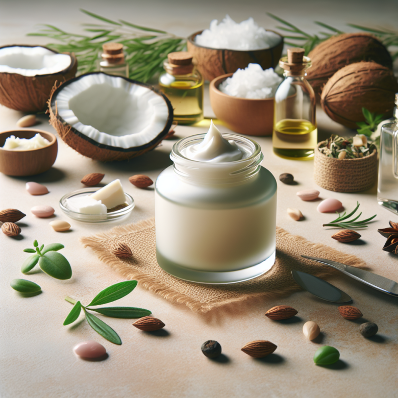 Creme para as mãos natural com ingredientes veganos para peles ressecadas